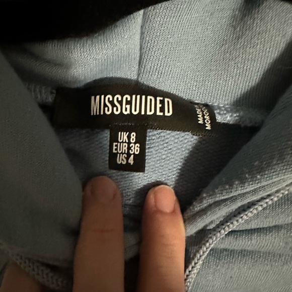 MISSGUIDED Hoodie Size 8 - Medium - Picture 2 of 3